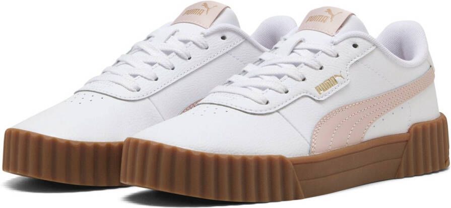 PUMA Carina 3.0 Dames Sneakers White-Mauve Mist