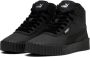 PUMA Carina 3.0 Mid WTR Dames Sneakers Black- Silver - Thumbnail 1