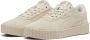 PUMA Carina 3.0 SD Dames Sneakers Alpine Snow- Gold - Thumbnail 2