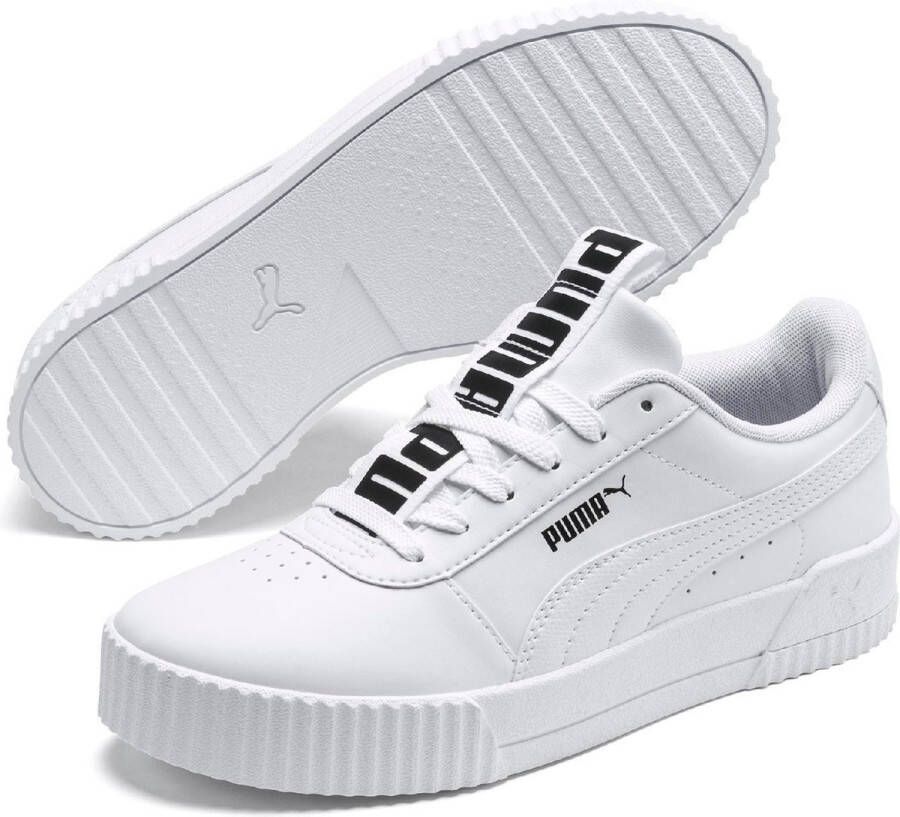 PUMA Carina Bold Dames Sneakers White- White