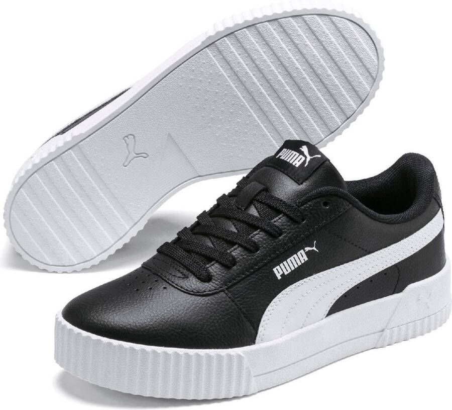 PUMA Carina L Dames Sneakers Black- White- White