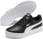 PUMA Carina L Dames Sneakers Black- White- White - Thumbnail 5