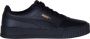 PUMA Carina L Dames Sneakers Black- Black- Team Gold - Thumbnail 1