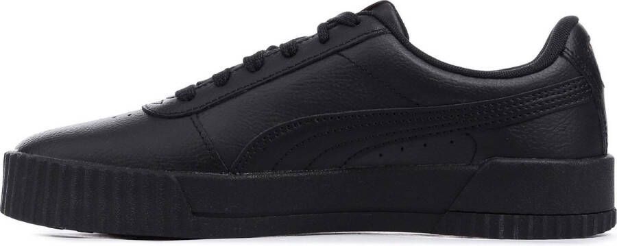 PUMA Carina L Dames Sneakers Black- Black- Team Gold