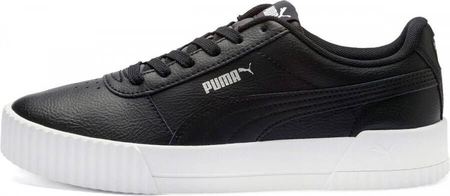 PUMA Carina L Dames Sneakers Black- White- Silver