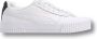 PUMA Carina L Wit Roze Dames Sneakers - Thumbnail 1