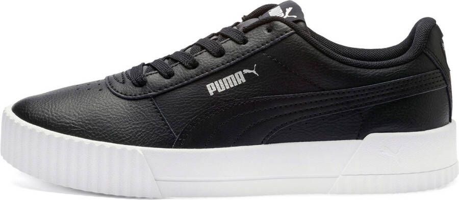 PUMA Carina L Sneakers Dames Black- White- Silver