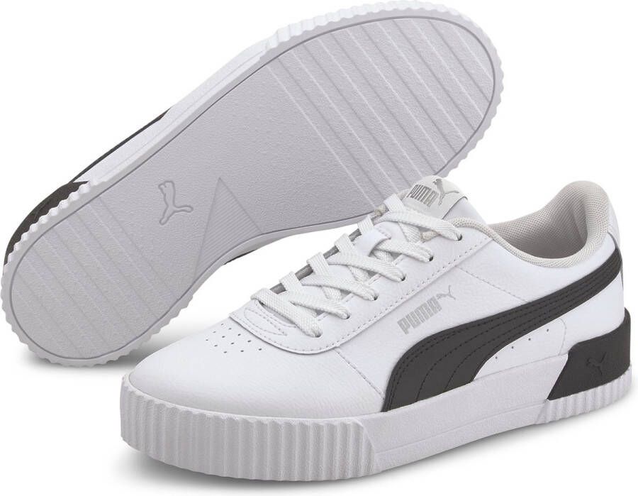 PUMA Carina L Dames Sneakers White Black Silver - Foto 1