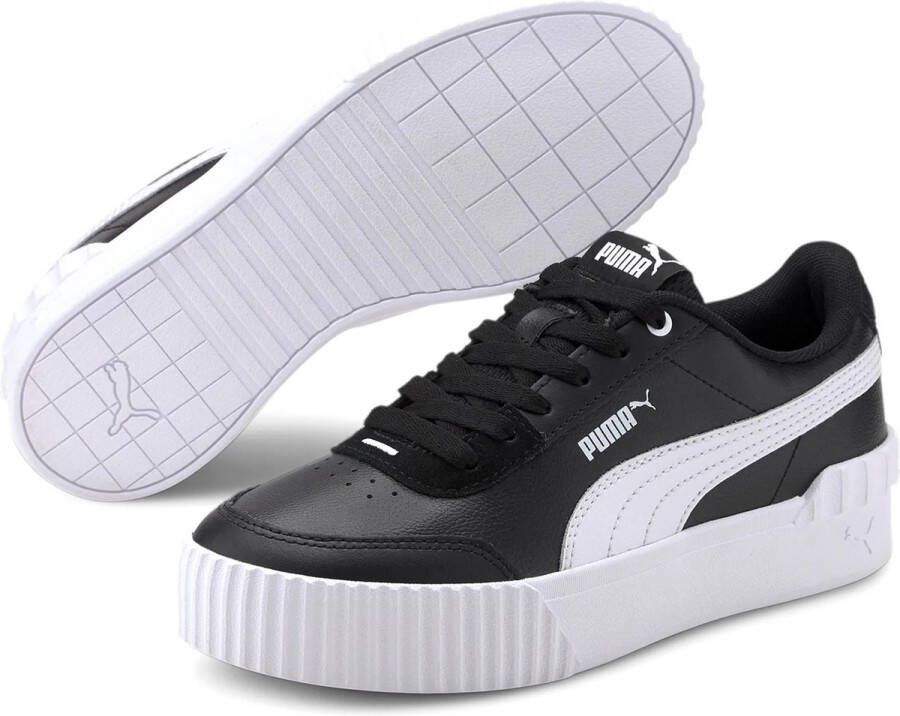 PUMA Carina Lift Dames Sneakers Black White