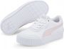 PUMA Carina Lift PS Unisex Sneakers White Chalk Pink - Thumbnail 1
