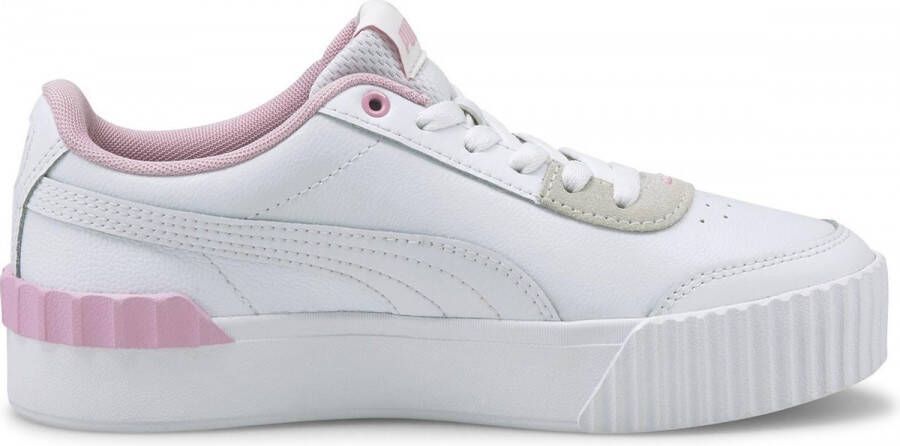 PUMA Carina Lift Dames Sneakers White-Glowing Pink