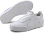 PUMA Carina Lift Tw Lage sneakers Leren Sneaker Dames Wit - Thumbnail 3