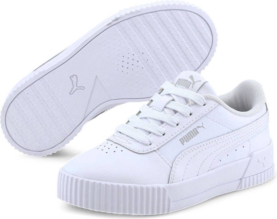 Puma Carina L PS sneakers wit lichtgrijs
