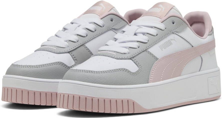 PUMA Carina Street Dames Sneakers White-Mauve Mist-Gray Echo