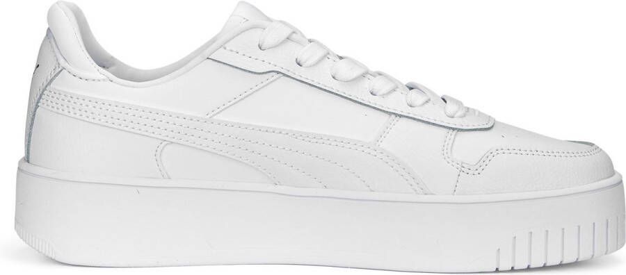 Puma Sneakers van leer met contrastgarnering model 'Carina Street'