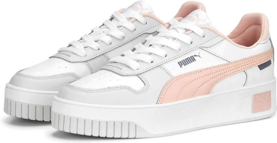 Puma Sneakers van leer met contrastgarnering model 'Carina Street'