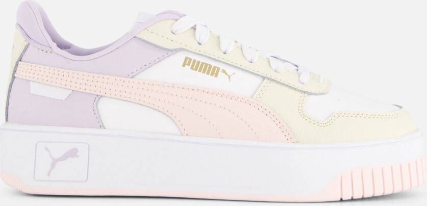 PUMA Carina Street Dames Sneakers White-Frosty Pink-Alpine Snow - Foto 3