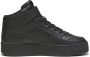 PUMA Carina Street Mid Dames Sneakers Black- Black-Rose Gold - Thumbnail 2