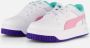 Puma Carina Street sneakers wit roze mintgroen Meisjes Leer Meerkleurig 28 - Thumbnail 2