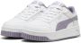 PUMA Carina Street PS Sneakers White-Pale Plum- Silver - Thumbnail 1