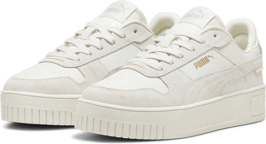 PUMA Carina Street SD Dames Sneakers Vapor Gray-Vapor Gray- Gold