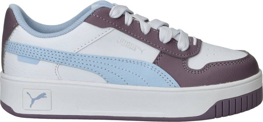 PUMA Carina Street Jr Sneakers Kids Leren Sneaker Paars