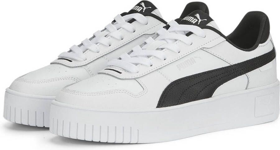 Puma Stijlvolle Street Sneakers voor Vrouwen White Dames
