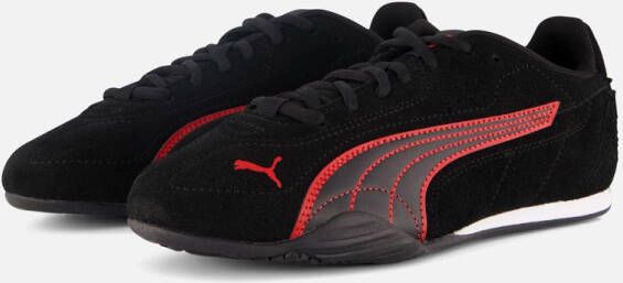 PUMA Catch Sneakers zwart Suede Dames