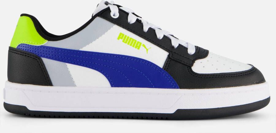 Puma Caven 2.0 Block 2.0 Block sneakers wit blauw groen Jongens Meisjes Imitatieleer 37 - Foto 2