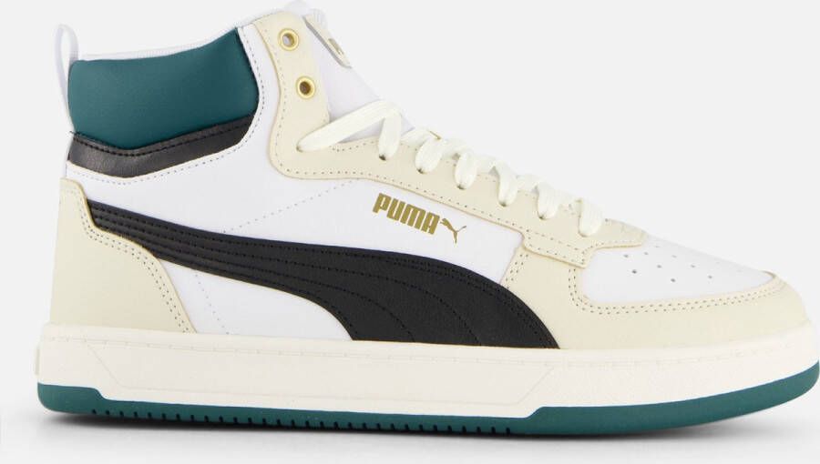 Puma Caven 2.0 Mid jongens sneakers wit groen - Foto 2