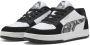 PUMA Caven 2.0 Snake Chic Dames Sneakers Black- White- Aged Silver - Thumbnail 1