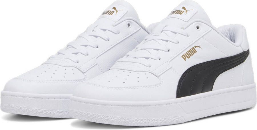 PUMA Caven 2.0 Unisex Sneakers White- Black-Gold