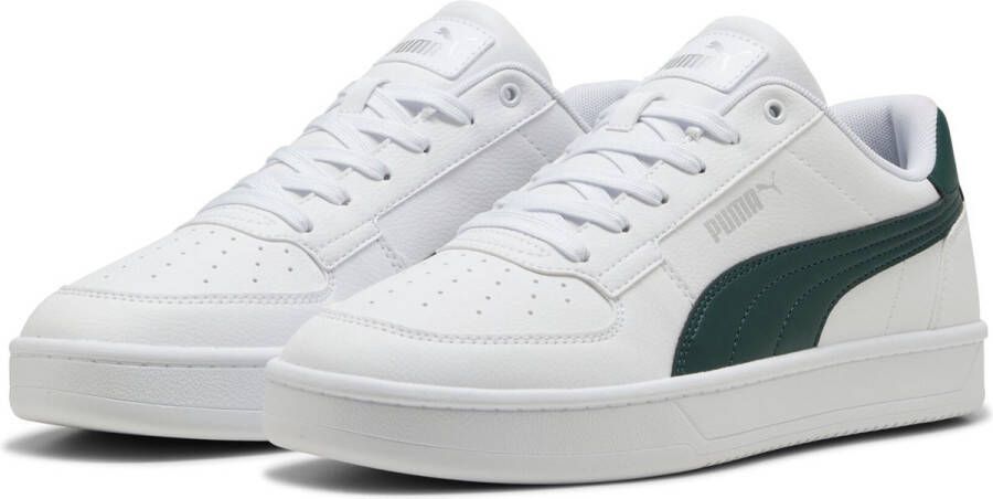 PUMA Caven 2.0 Unisex Sneakers White-Dark Myrtle- Silver