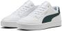 PUMA Caven 2.0 Unisex Sneakers White-Dark Myrtle- Silver - Thumbnail 1