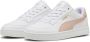 PUMA Caven 2.0 Unisex Sneakers White-Rose Quartz- Gold - Thumbnail 2