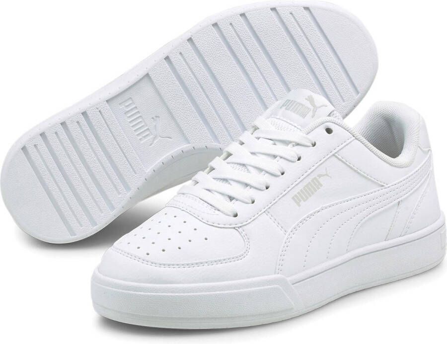 PUMA Caven Jr Unisex Sneakers White GrayViolet