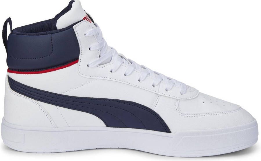 Puma Caven Mid sneakers wit donkerblauw