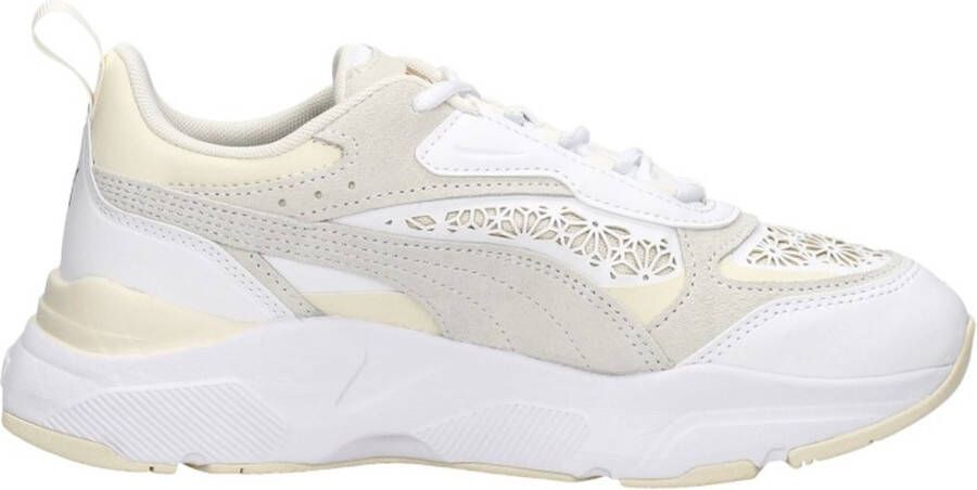 PUMA Classic Laser Cut Sneakers Laag wit