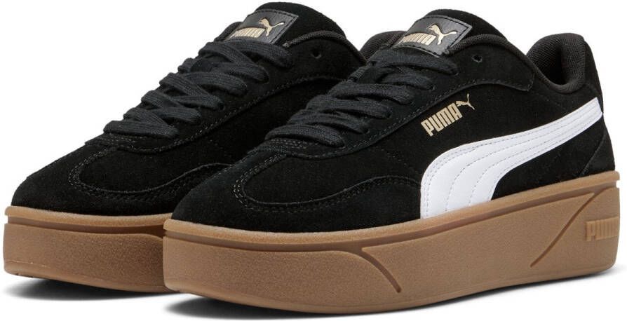 PUMA Club II Era Platform SD Wns Dames Sneakers Black- White