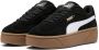 PUMA Club II Era Platform SD Wns Dames Sneakers Black- White - Thumbnail 2