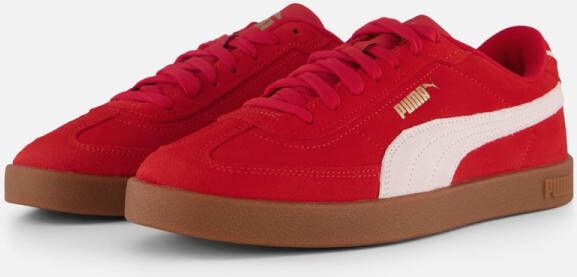 PUMA Club II Era Sneakers rood Suede