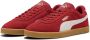PUMA Club II Era Suede Unisex Sneakers For All Time Red- White- Gold - Thumbnail 1