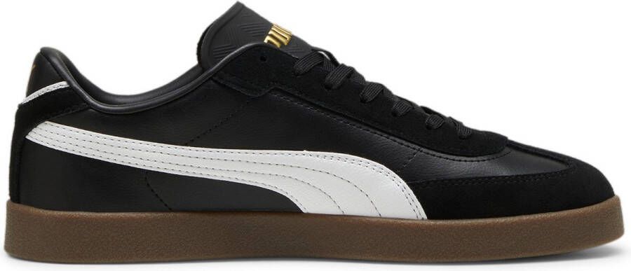 Puma Sneakersy skórzane z obszyciem w kontrastowym kolorze model Club II Era - Foto 4