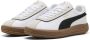 PUMA Club Klassika Dames Sneakers White- Black-Warm White - Thumbnail 1