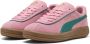 PUMA Club Klassika SD Dames Sneakers Pinkscape-Wild Green- Gold - Thumbnail 1