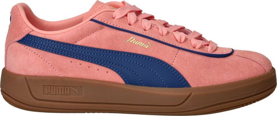 PUMA S Club Klassika SD Vrouwen 400718 04 Pink Fruit-Blazing Blue-Gold