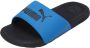 Puma Cool Cat 2.0 Junior badslippers kobaltblauw zwart - Thumbnail 5