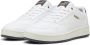 Puma Klassieke Court Sneaker Grijs Goud White Heren - Thumbnail 2