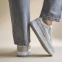 Puma Sneakers van leermix model 'COURT CLASSIC STREET' - Thumbnail 6