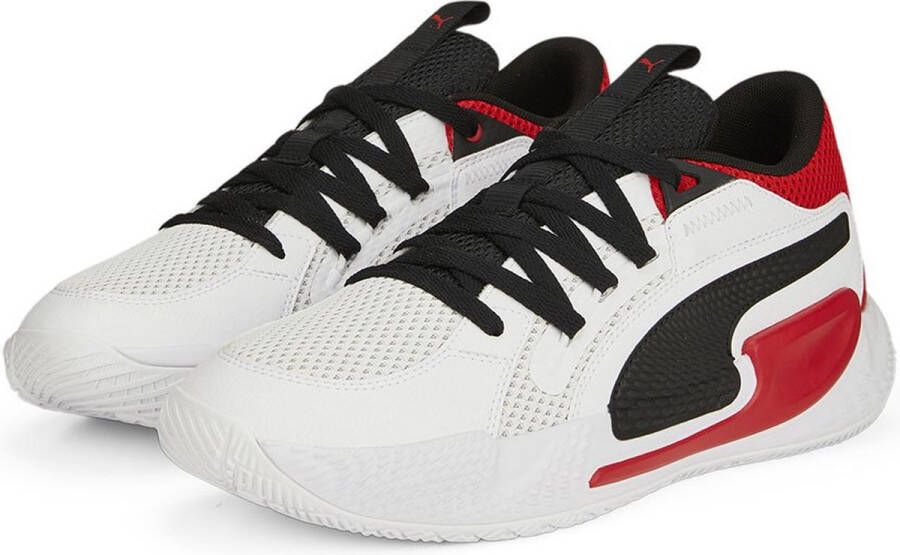 PUMA Court Rider Chaos Basketbal Schoenen White For All Heren